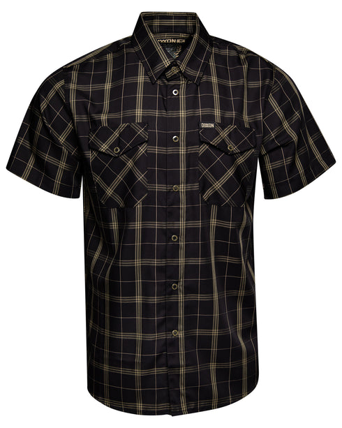 RANGE BAMBOO SHORT SLEEVE BUTTON UP - MENS